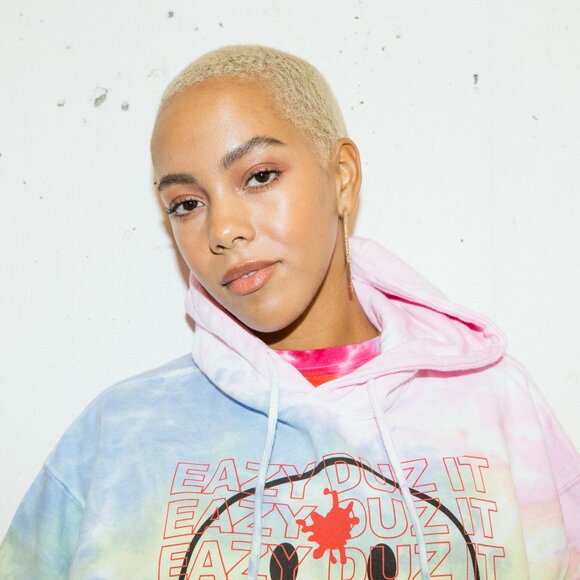 Eazy-Duz-It Smiley Face | Tie Dye Hoodie - Picture 6 of 9